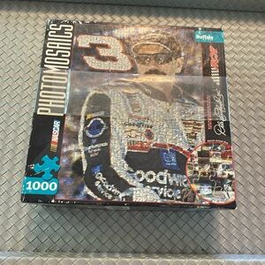 Buffalo PhotoMosaics 1000-Piece NASCAR Jigsaw Puzzle - Multicolor